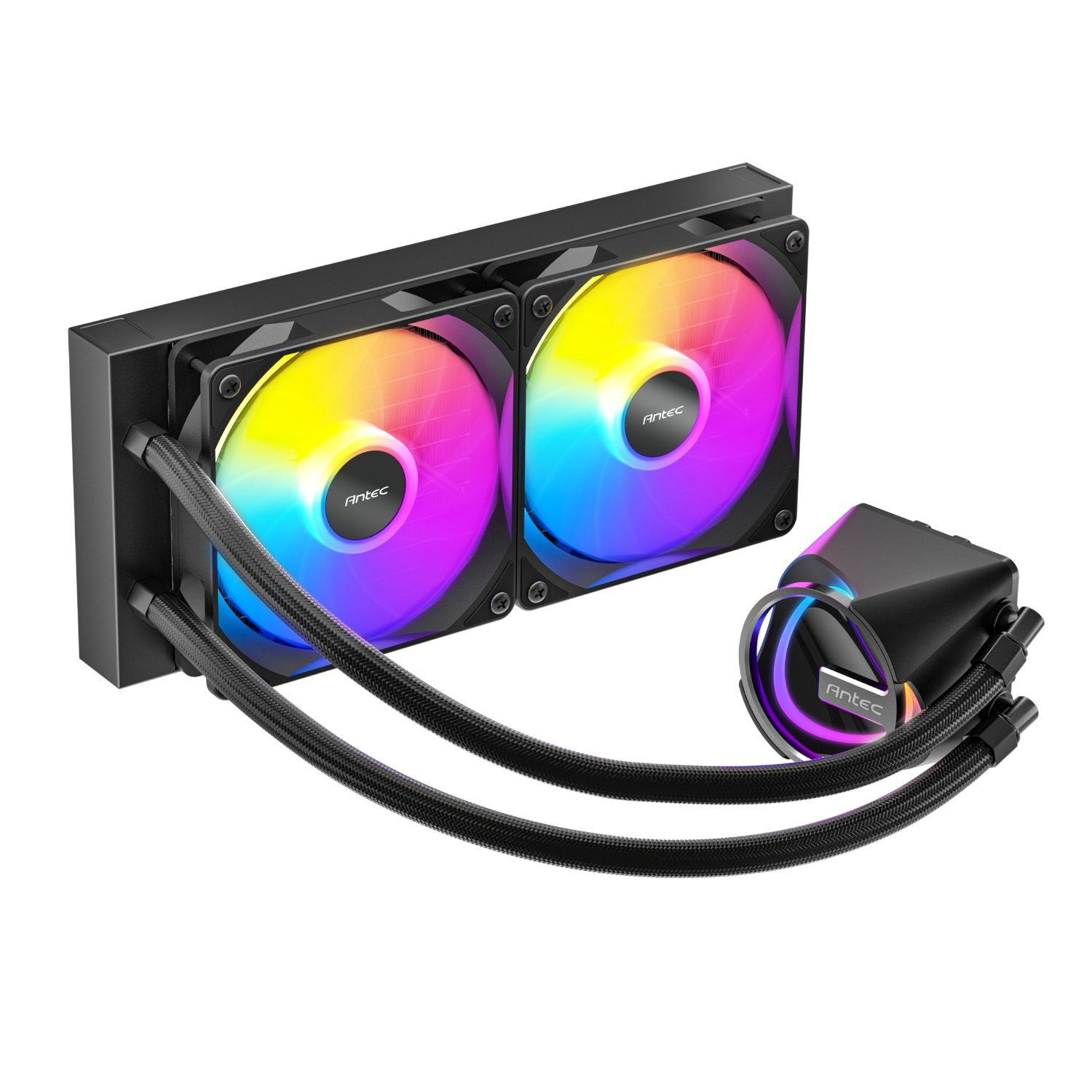 Antec Skeleton 240 ARGB CPU Liquid Cooler Black - Image 2