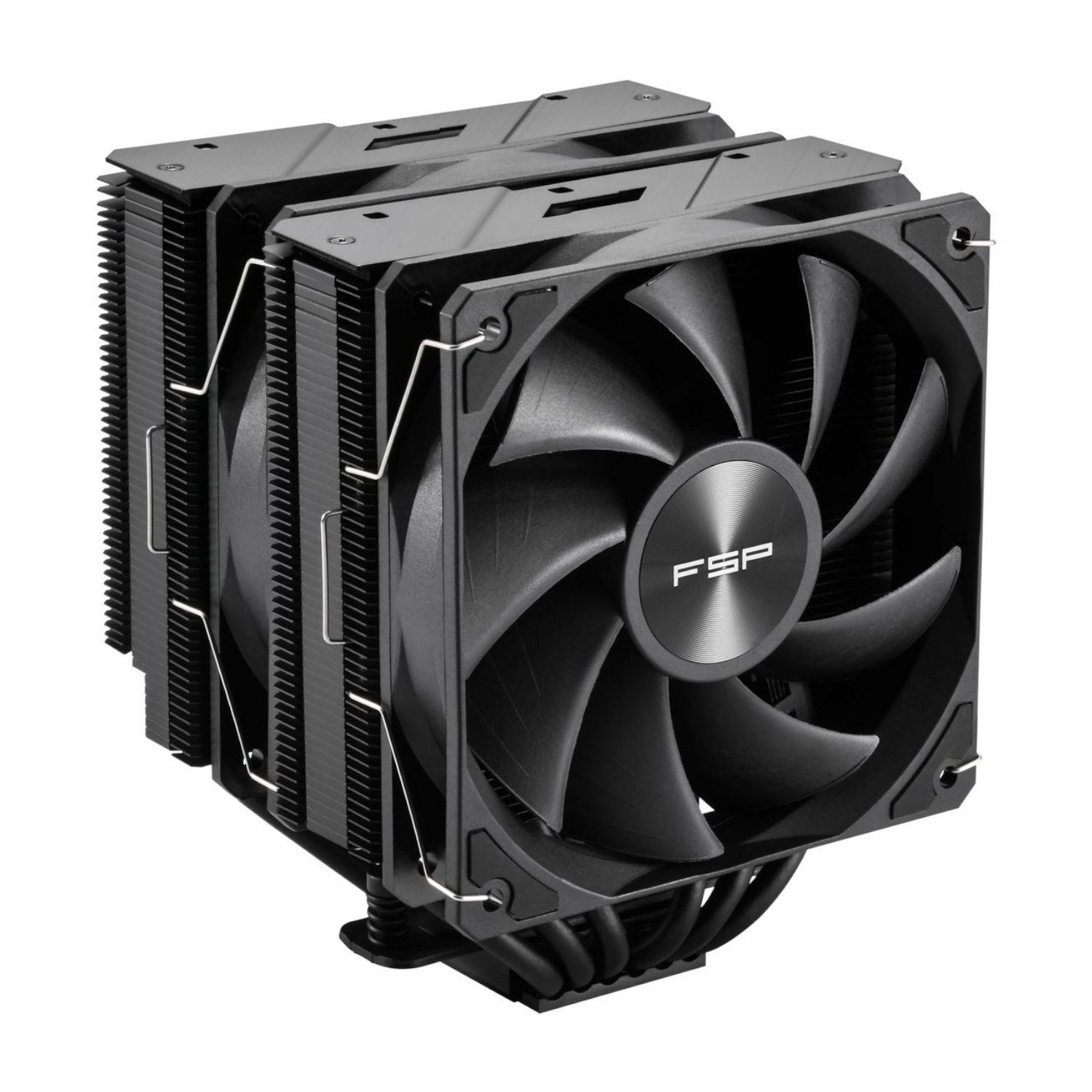 FSP MP7-B 120mm PWM CPU Air Cooler - Black - Image 2