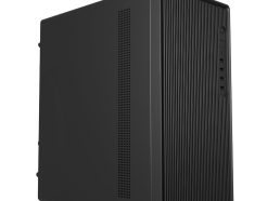 FSP S120 M-ATX Mid Tower Desktop Chassis - Black