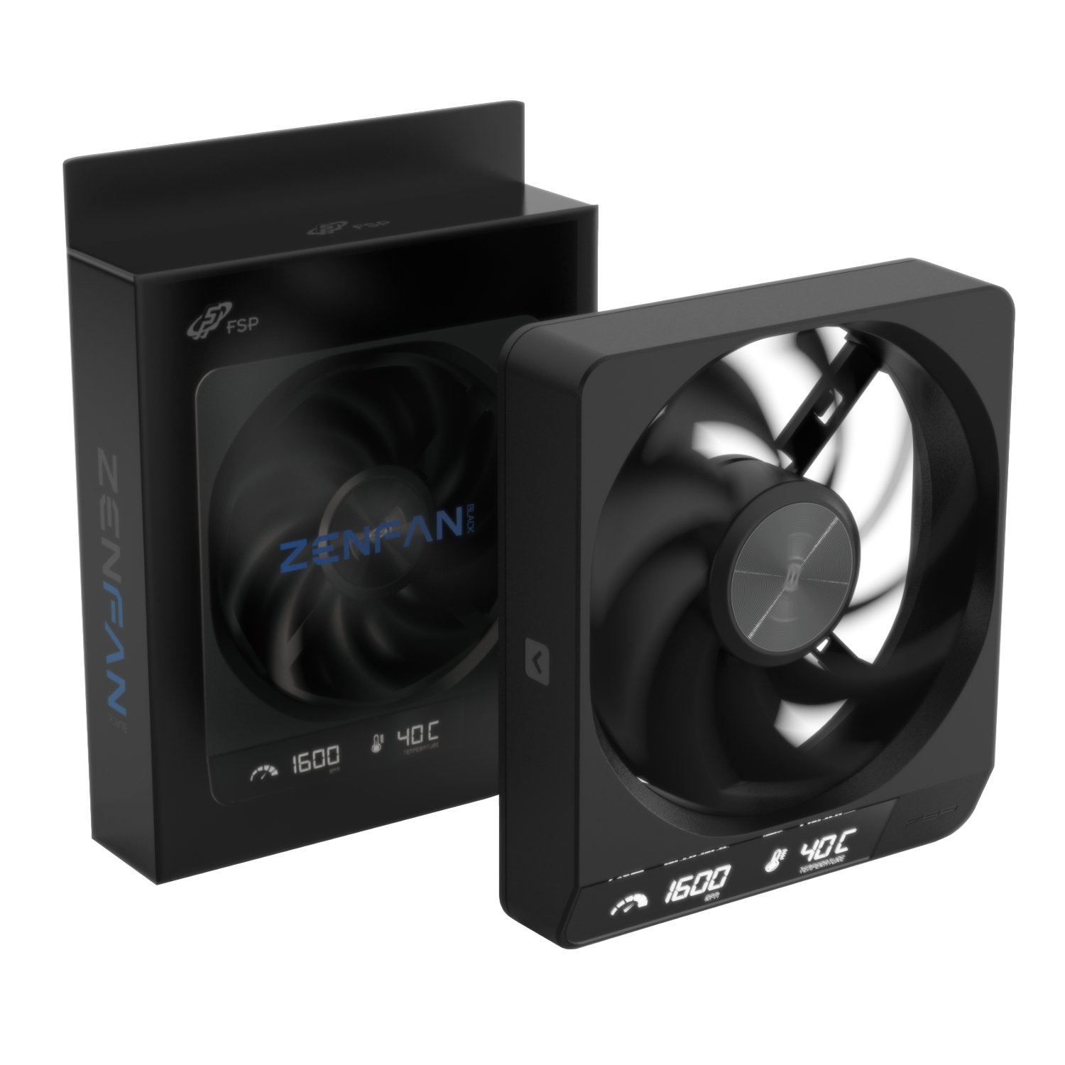 FSP ZENFAN 120mm PWM Smart Fan - Black