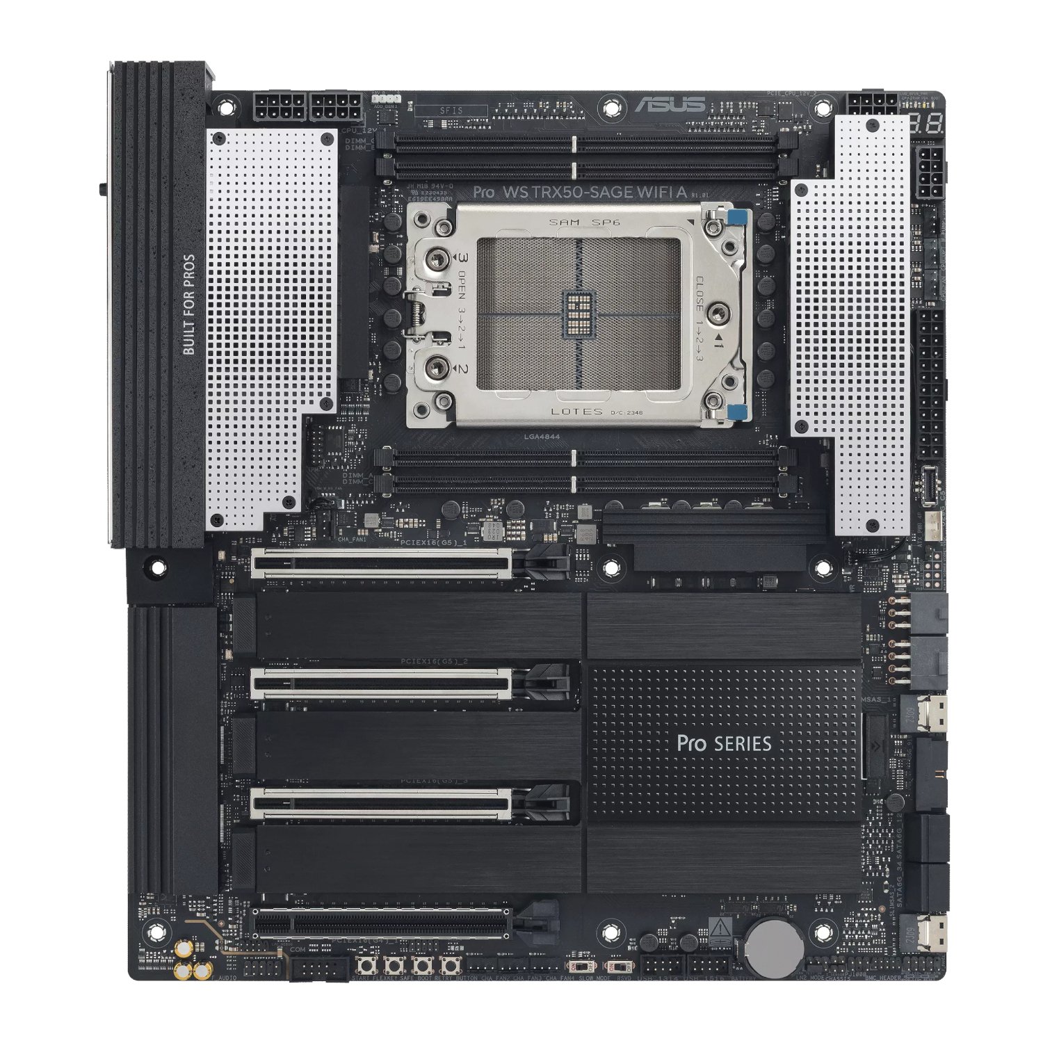 Asus Pro WS TRX50-SAGE WIFI A sTR5 CEB Motherboard - Image 2