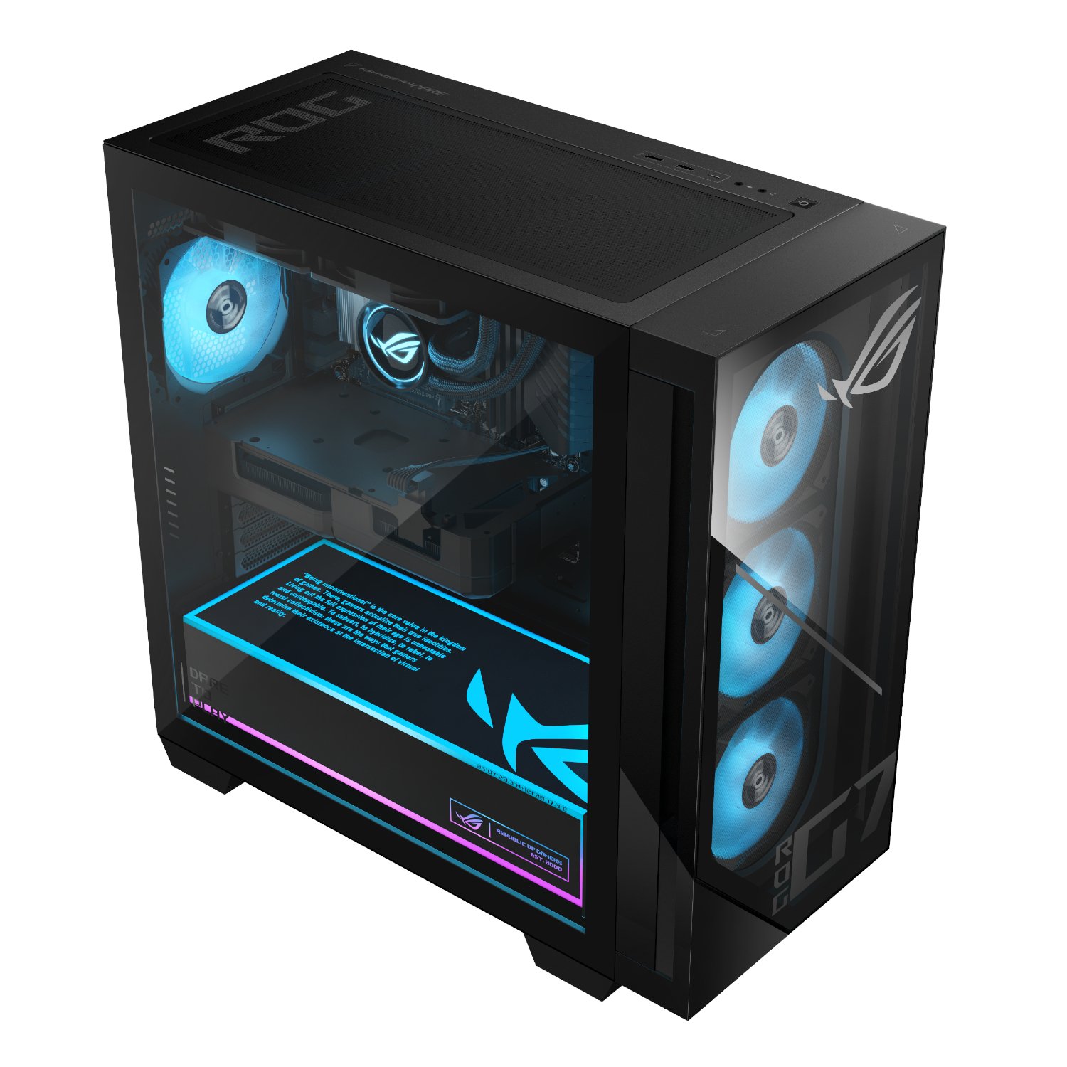 Asus ROG G700 Gaming Desktop Tower | Ryzen 7 9700X | 32GB DDR5 | RTX 5070 | 1TB SSD | Windows 11 - Image 4