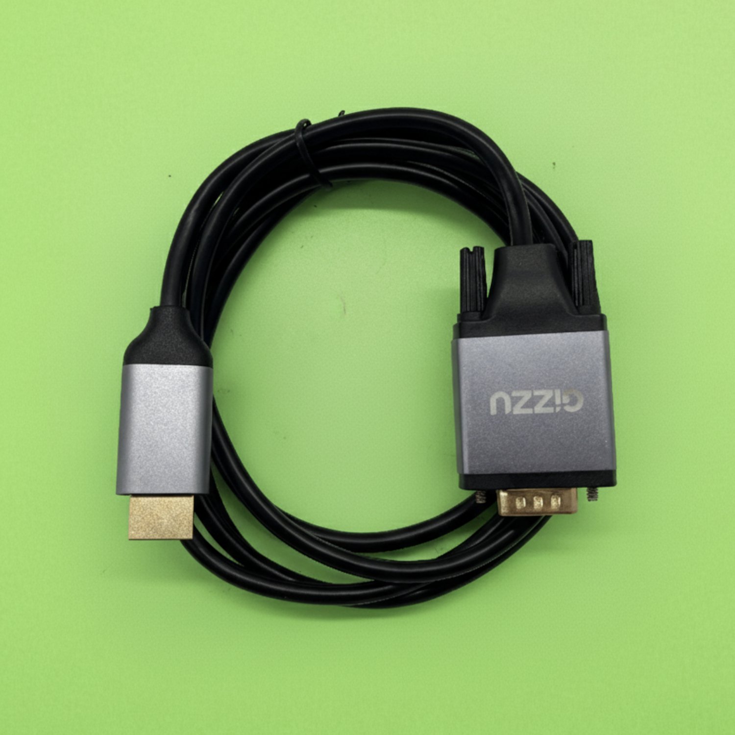 Gizzu Full HD HDMI to VGA Cable (1.8m) - Black - Image 3