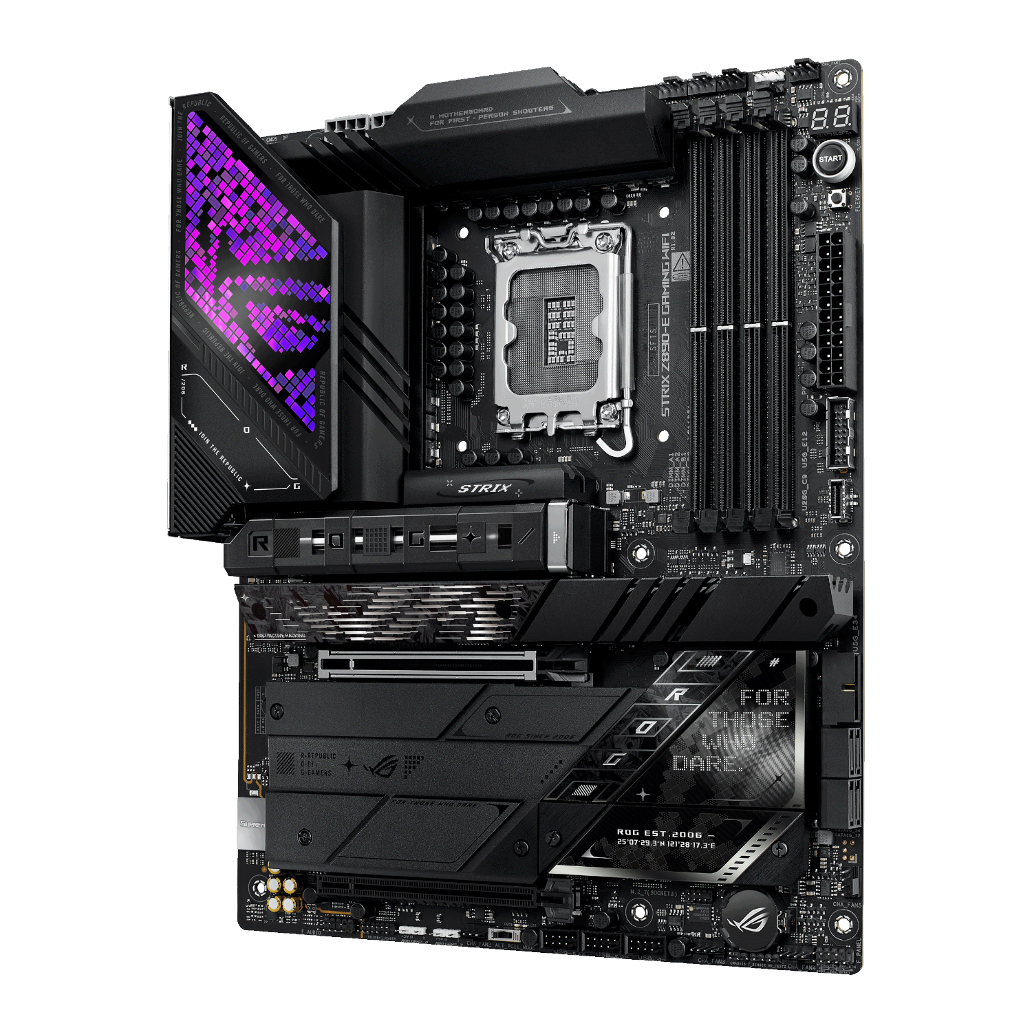 Asus ROG Strix Z890-E Gaming WIFI Intel LGA1851 ATX Gaming Motherboard - Image 4