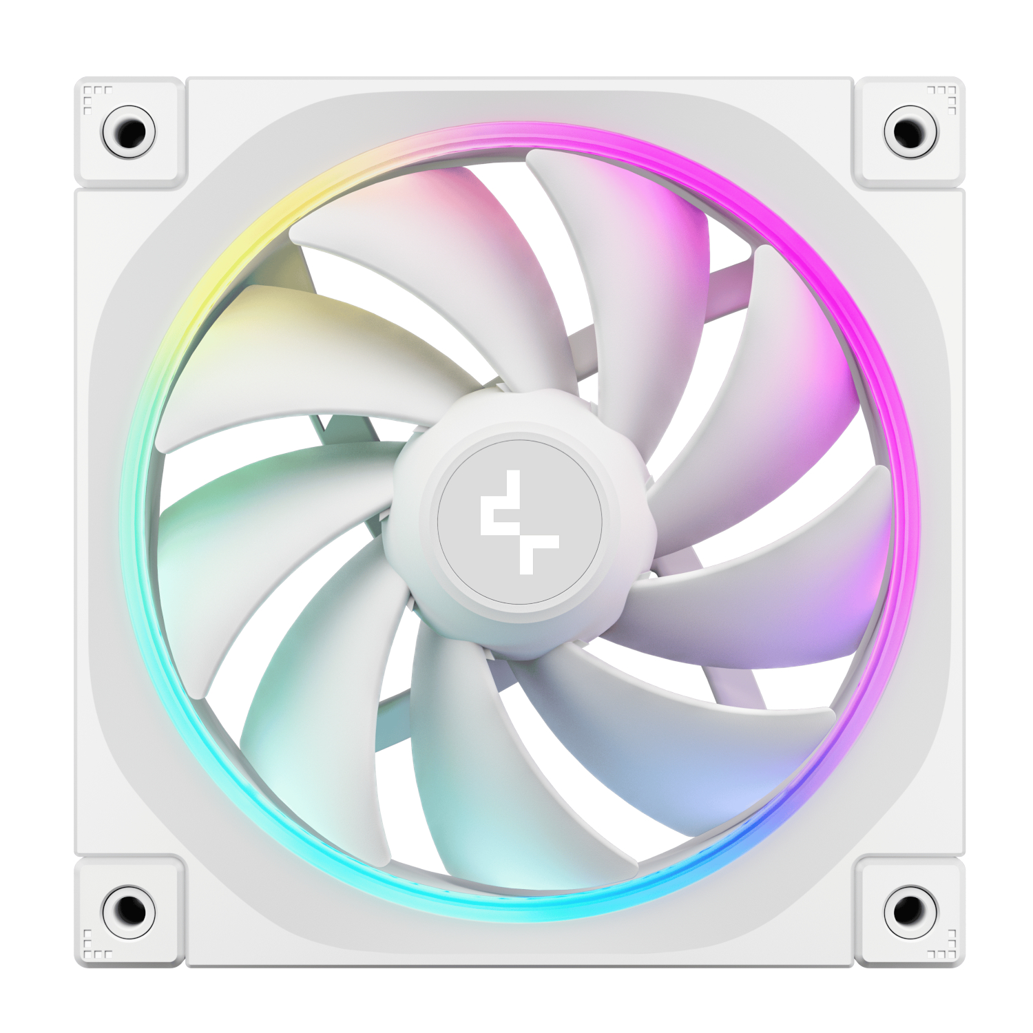DeepCool FL12 3-in-1 ARGB 120mm Fan 3 Pack - White - Image 3