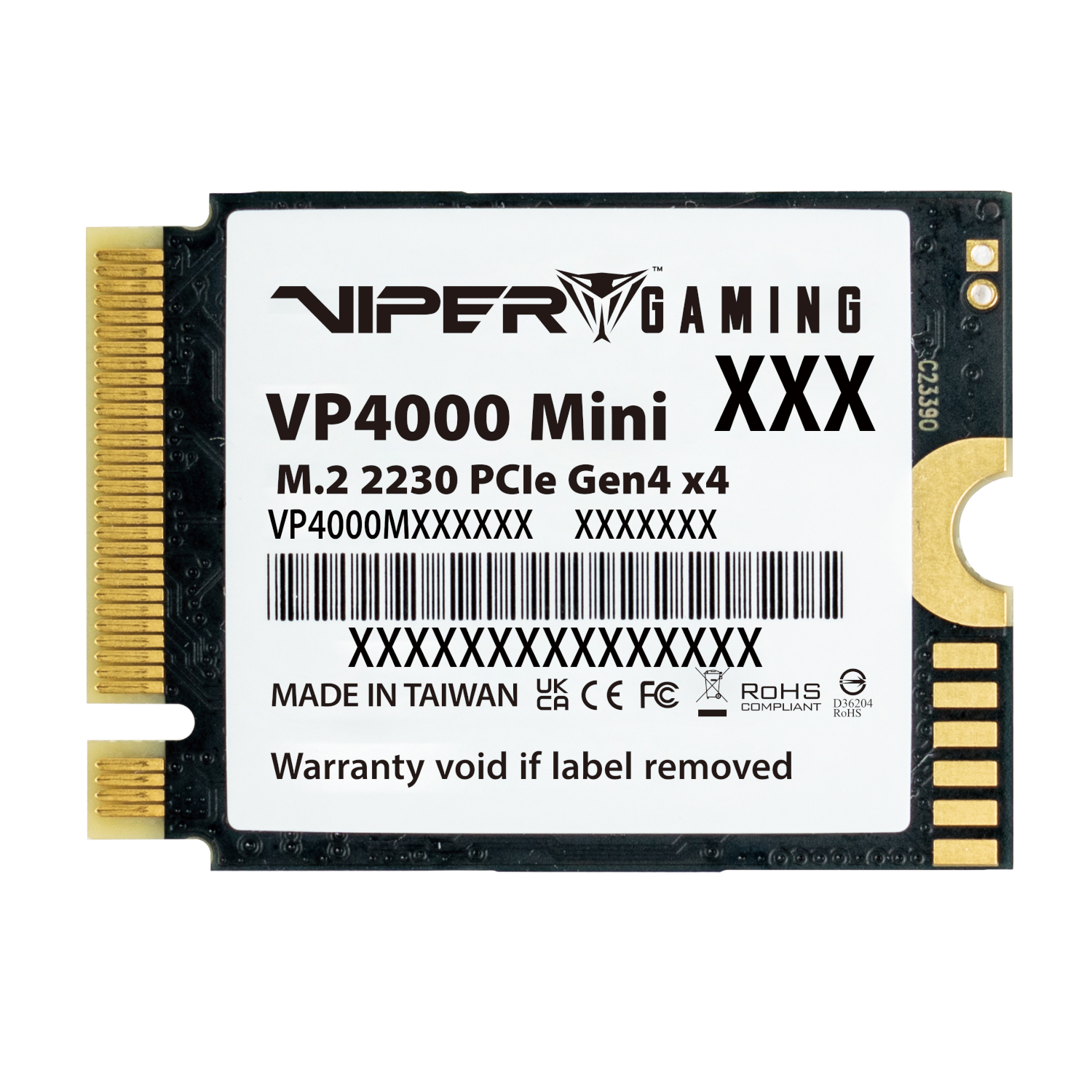 Patriot Viper VP4000 Mini 1TB M.2 2230 PCIe Gen4x4 SSD - Image 4