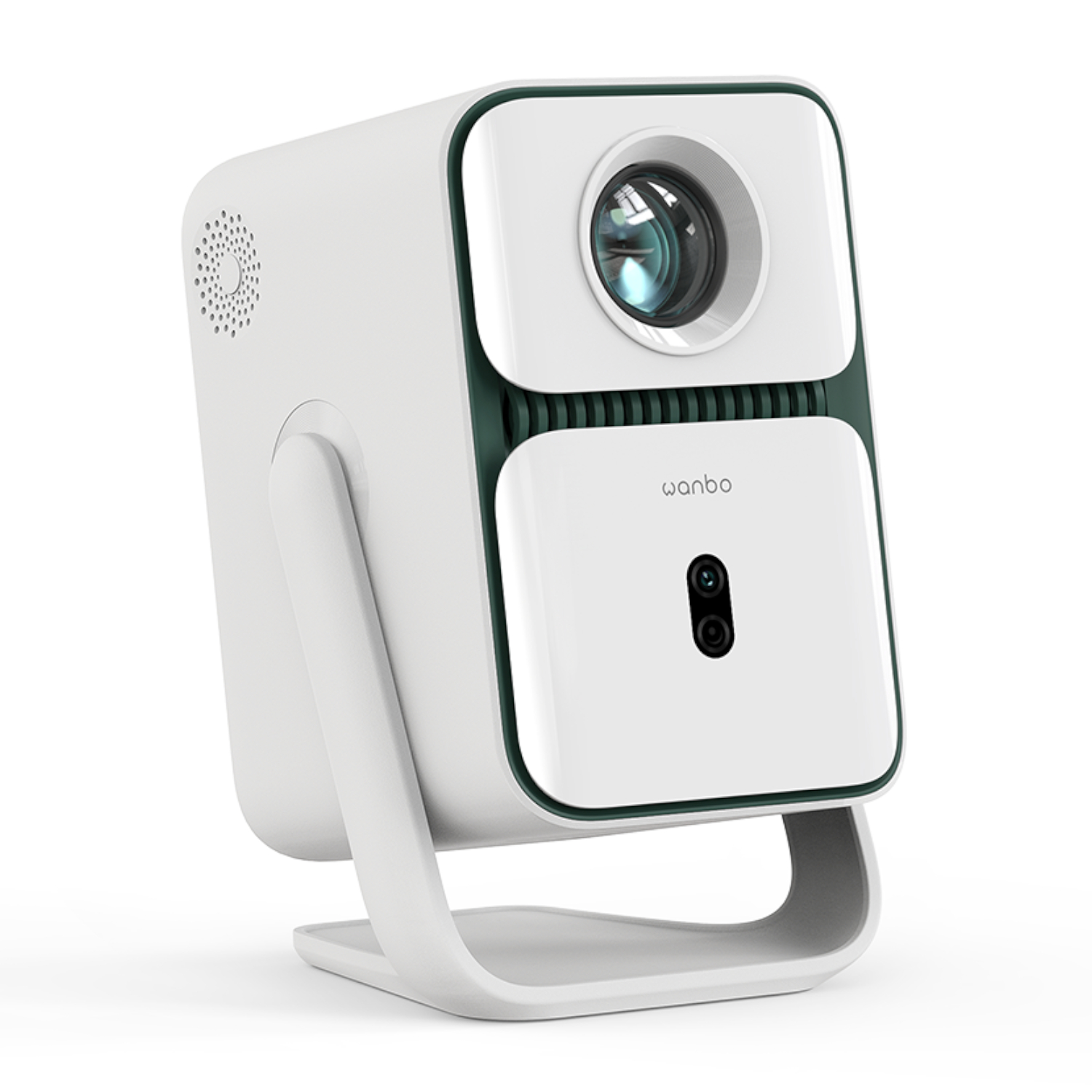 Wanbo T2 Ultra – 1080P 500ANSI Android 11 Smart Home Theatre Projector – White - Image 2