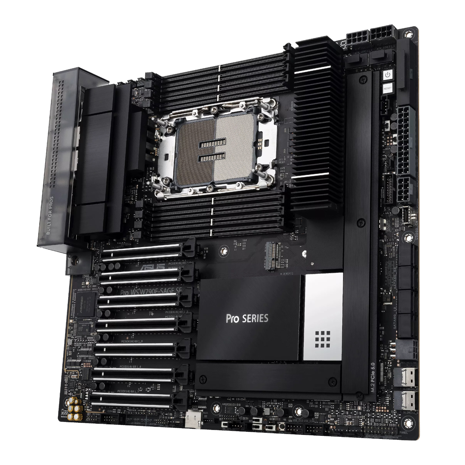 Asus Pro WS W790E-SAGE SE LGA4677 EEB Motherboard - Image 3