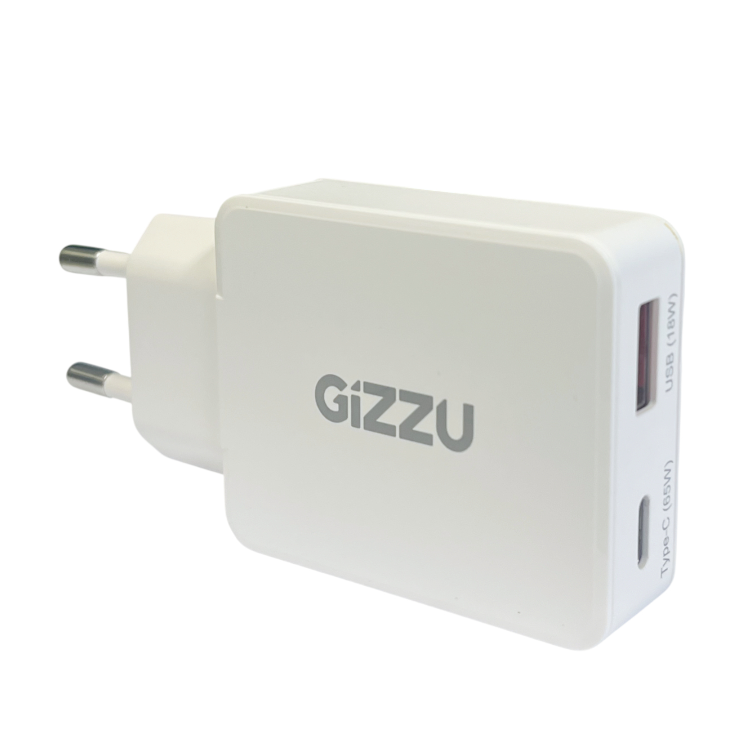 Gizzu 2-Port 65W GaN Wall Charger - Image 4