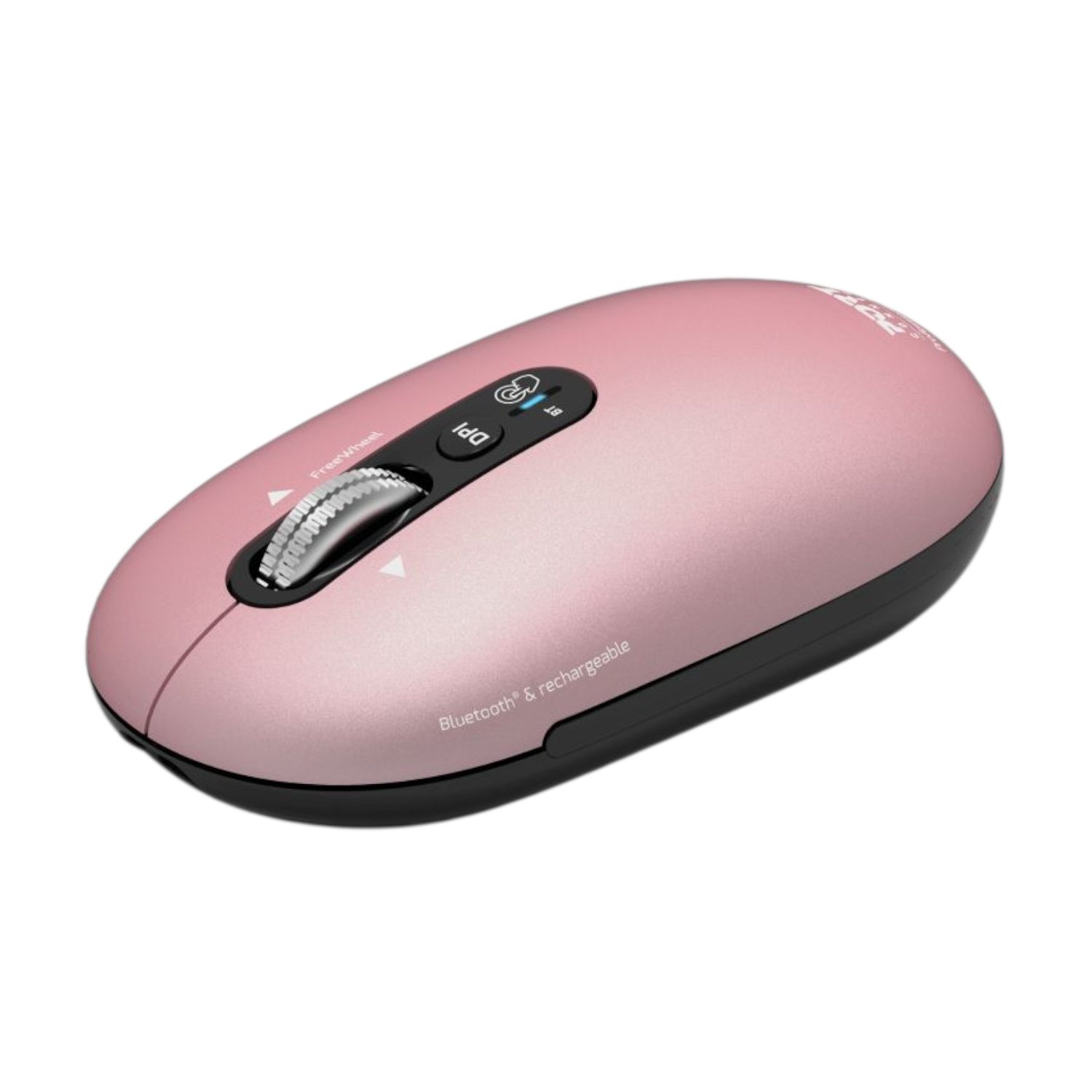 Port Connect PURE MAC Rechargeable Wireless and Bluetooth Mouse - Copper Rose - Image 3